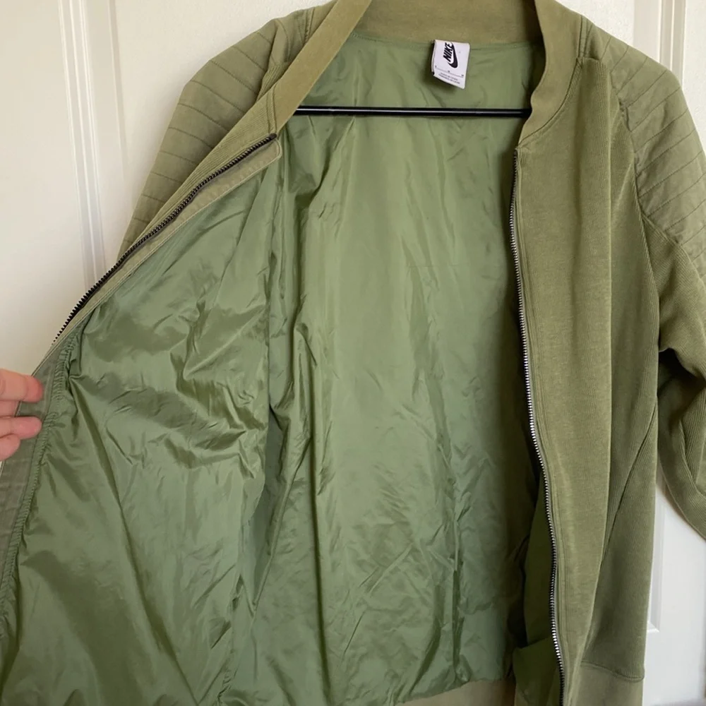 Nike Roger Federer Jacket Size M Green